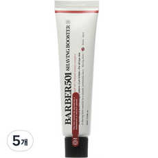 barbour 501 剃須助推器剃須膏紅色, 66ml, 5個
