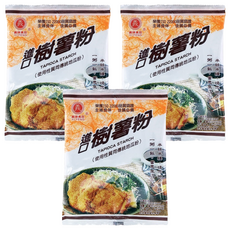 義峰食品 樹薯粉 200g 可用於中西料理 炸魚、炸雞等油炸物, 3包