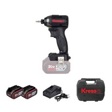 크레스 20V 충전 임팩 드라이버 세트 KU280D.4, 1세트