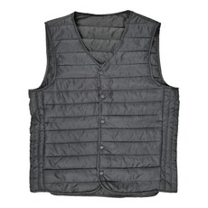 HMUS 素色科技絨保暖背心