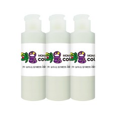 SNOWKIDS 怪物手指顏料漆 3入, 顏料 140ml, 半透明