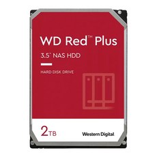 WD 紅標Plus 3.5吋NAS硬碟 5400 rpm轉速 專為中小型企業NAS系統設計, 2TB, WD20EFPX, 1個