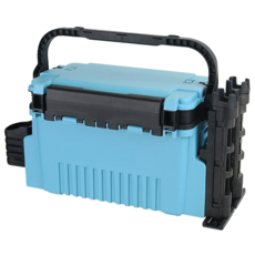大(43 x 28 x 22cm) 藍色 釣魚收納箱, 1個