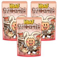 HBAF 杏仁果 胡蘿蔔蛋糕味, 190g, 3包