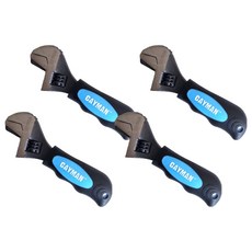 CAYMAN 短柄活動扳手和管鉗, 4個