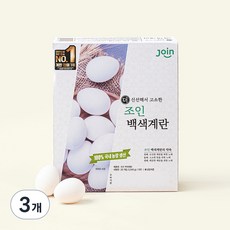 조인 백색계란 1040g, 20구, 3개