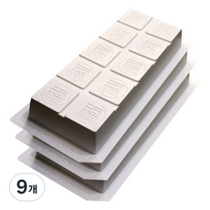 Puchiko 福字羊羹模具, 單一顏色, 9個