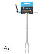 케이디와이 T핸들소켓 12 x 200 KHD-12, 4개