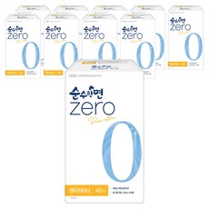 순수한면 제로 순면 뉴 팬티라이너, 슈퍼롱, 40개입, 10개