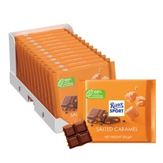 리터스포트 솔티드 카라멜 초콜릿, 100g, 12개