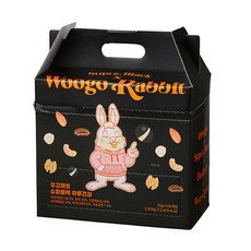 우고래빗 슈퍼블랙 하루견과 100p 선물세트, 2kg, 1세트
