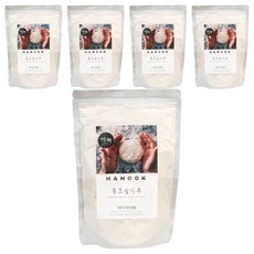 Hanuk 全黑麥粉, 400g, 5個