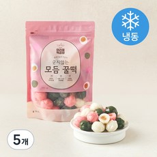 아리울떡공방 굳지않는 모듬 꿀떡(냉동), 600g, 1개입, 5개