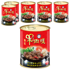 欣欣 養生羊肉爐, 500g, 6罐
