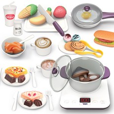 ADLE LAND 廚師甜點露營家家酒玩具組, 混色