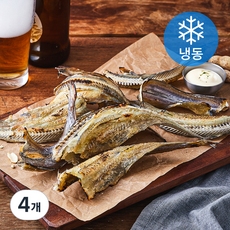 해맑은푸드 통마리 노가리 청대구포 (냉동), 400g(대), 4개