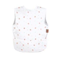 베이비클로 유아용 초기이유식 입는 방수 턱받이 바디빕, 곰아이보리, 1개, 1개입