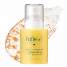 FoRest 濟州柑橘維生素C水潤亮白精華, 1瓶, 50ml