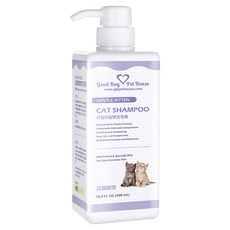 GBPH 好寶貝 幼貓敏感草本植萃肌膚養護洗毛精 貓咪專用 水蜜桃紅茶泡泡, 500ml, 1瓶