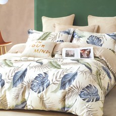 J-bedtime 床寢時光 100%精梳純棉205織床包枕套組