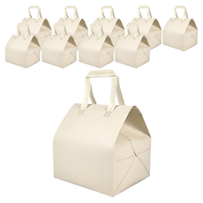 DesignPackage 保冷袋 蛋糕盒 1號, 象牙白, 10個