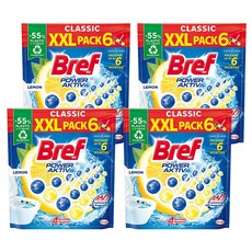 Bref 妙力 懸掛式馬桶清潔球 XXL Pack 6入, 50g, 4袋