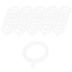 윈도우드레스 커튼링 17mm, 화이트, 40개