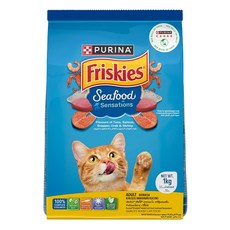 Friskies 喜躍 成貓乾糧, 海洋魚總匯, 1kg, 1袋