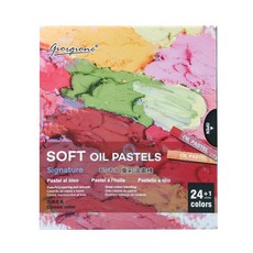 giorgione 莫蘭迪 重彩油畫棒, 24色, 1盒