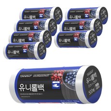 유니랩 유니롤백 소 17cm x 25cm, 소(S), 500개입, 8개