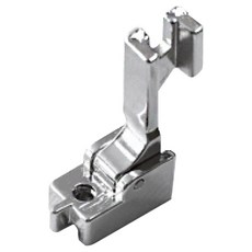 平車用隱形拉鍊壓腳, 銀色, 1個