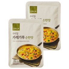 ORGA WHOLE FOODS 韓國小麥咖哩粉 溫和口味, 100g, 2個