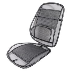 X-Fit 網眼靠背型通風椅墊, 1個, 黑色