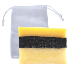 Sophie Savon 蘇菲皂 清爽炭肌皂 附網袋 油性肌適用, 1個, 100g