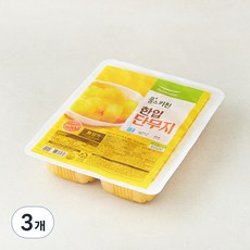 풀무원 한입 단무지, 2kg, 3개