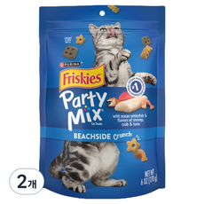 프리스키 파티믹스 고양이 간식, 비치사이드, 170g, 2개