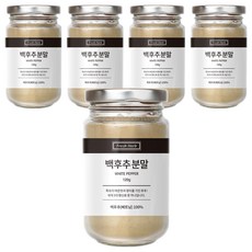 신선약초 백후추 분말, 120g, 5개