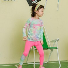 Lala Amang 童款極光防曬泳衣泳褲套裝