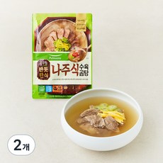 풀무원 반듯한식 나주식 수육곰탕 냉장, 450g, 2개