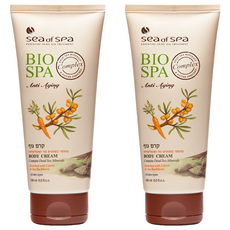 Sea of Spa 胡蘿蔔沙棘油體霜, 180ml, 豐富維生素滋養修護肌膚, 2條