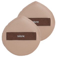 Solone 台灣公司貨 彈力訂製舒芙蕾海綿, 2個, 加大可可水滴