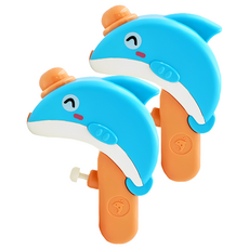 PUKU 藍色企鵝 樂活萌趣動物小水槍, 海豚, 2個