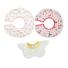 Hararoi Happy Princess圍兜 3入, 混色