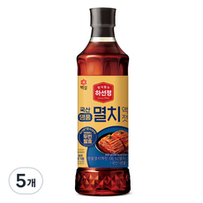 하선정 국산 명품 멸치액젓, 500g, 5개