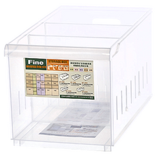 KEYWAY 聯府 Fine隔板整理盒 附輪 6個, 透明色, 1組