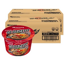 삼양라면 큰컵 매운맛 110g, 32개