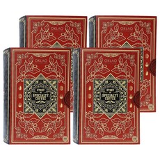 OKLAO 歐客佬 閱讀咖啡世界 精品掛耳禮盒 厚實濃郁, 10g x 15包, 4盒