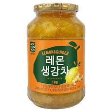 NOKCHAWON 綠茶園 檸檬薑茶果醬, 1kg, 1罐