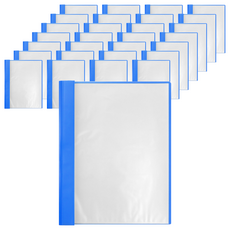 DaTaBanK 三田文具 輕便軟質資料簿 A4 FF-10-49, 藍色, 30本