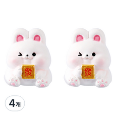 Laventia 動物迷你裝飾品 Type4, 4個